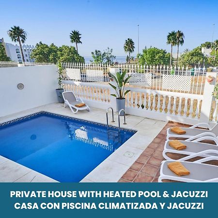 Villa Pura - Private Jacuzzi & Heated Pool Nerja Bagian luar foto